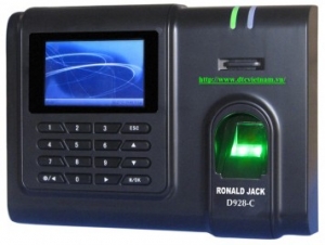 Máy chấm công RONALD JACK D928-C (Vân tay+Thẻ từ)